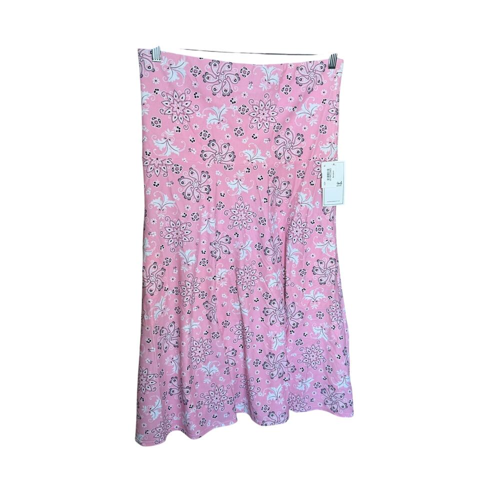 Southwind Apparel Pink Bandana Strapless Sun Dress Dress XL NWT